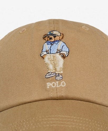 Ralph Lauren Mens Bear Classic Cap