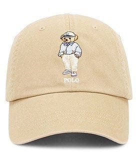 Ralph Lauren Mens Bear Classic Cap