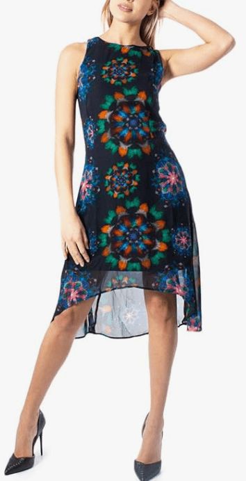 Desigual Womens Vestito Vest Clair Sleeveless  Dress