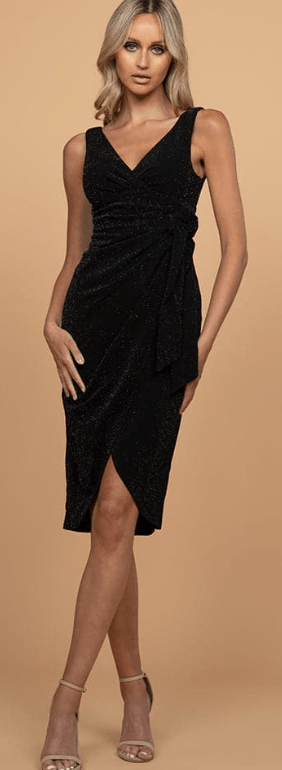 Load image into Gallery viewer, Bariano Womens Empire Line Midi Dress
