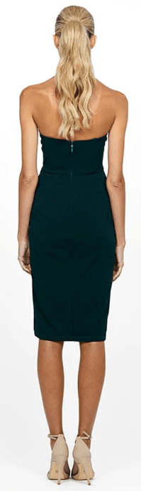 Load image into Gallery viewer, Braiano Womens Delani Cross Over Halter Midi Dress
