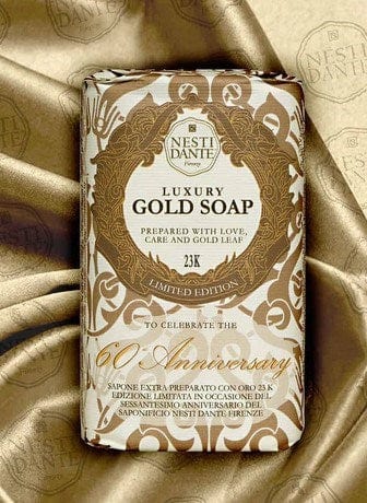 Load image into Gallery viewer, Saison Nesti Dante Luxury Gold Leaf Soap
