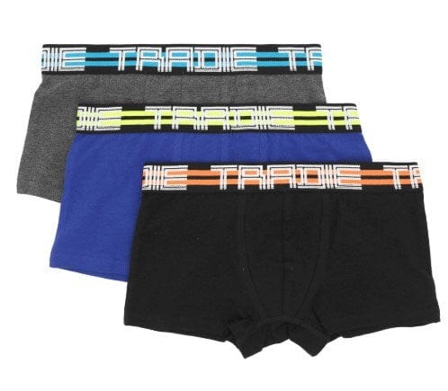 Tradie Boys Fitted Trunks 3 Pack