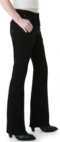 Wrangler Womens Q-Baby Stretch Black Jeans The Ultimate Riding Jean