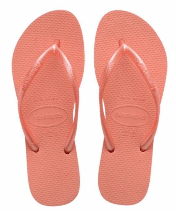 Load image into Gallery viewer, Havaianas Womens Slim Metallic Thongs
