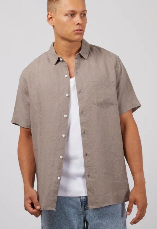 Load image into Gallery viewer, Silent Theory Mens Linen Shirt
