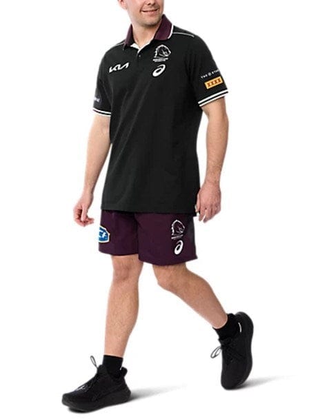 Load image into Gallery viewer, Asics Brisbane Broncos Team Polo
