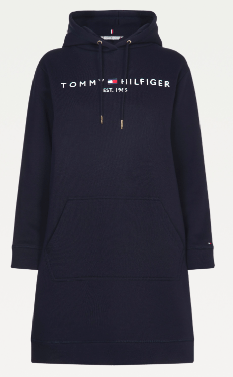 Tommy Hilfiger Womens Hoodie Dress