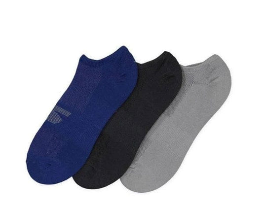 Skechers Mens 3 Pack Non Terry No Show Socks