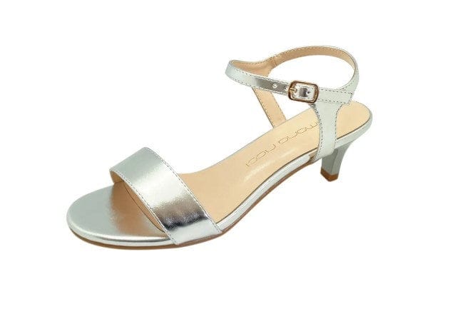 Simona Ricci Womens Toffee Silver Shoe