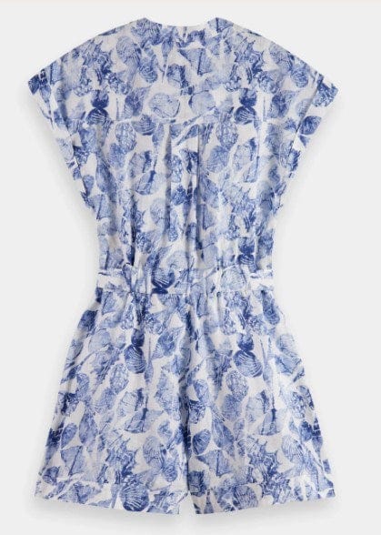 Load image into Gallery viewer, Scotch &amp; Soda Womens Linen Printed Playsuit
