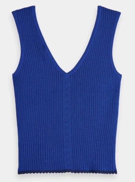 Load image into Gallery viewer, Scotch &amp; Soda Womens Knitted Tank Top
