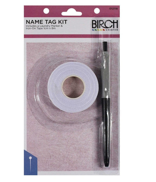 Birch Name Tag Kit