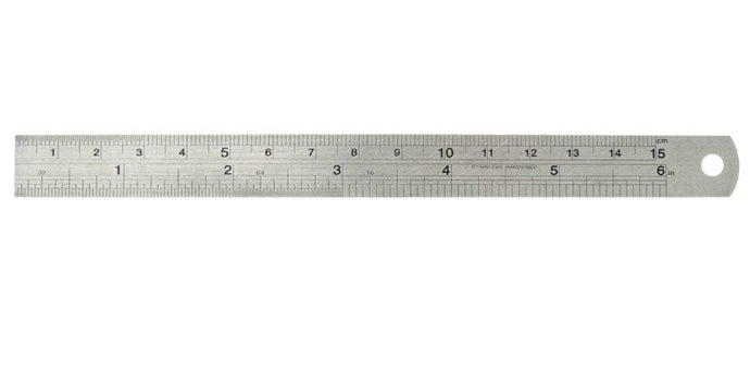 Birch Ruler Metal 6