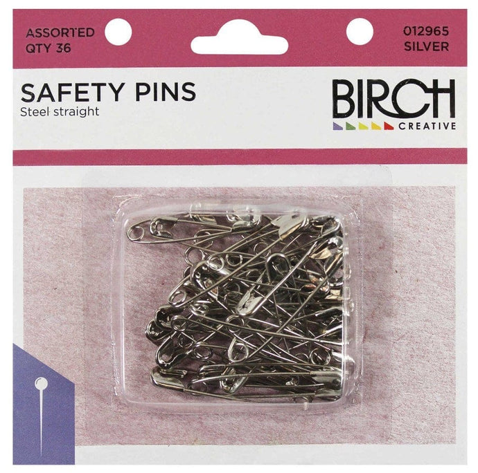 Birch Pins Safety Steel 360N ASSTD Size