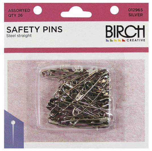 Birch Pins Safety Steel 360N ASSTD Size