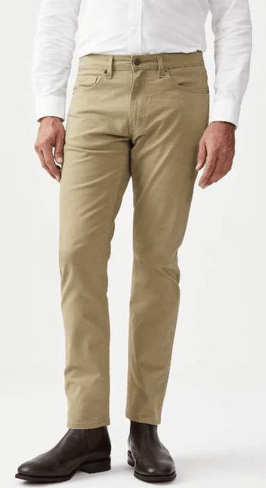 R.M.Williams Mens Ramco Drill Jeans - Khaki