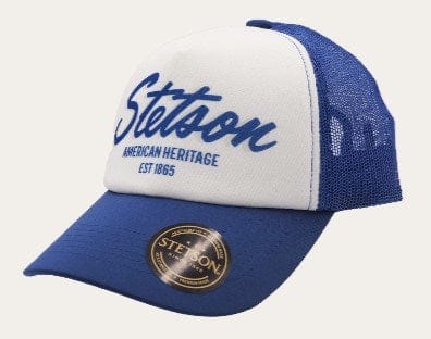 Load image into Gallery viewer, Stetson Classic Trucker Cap Blue
