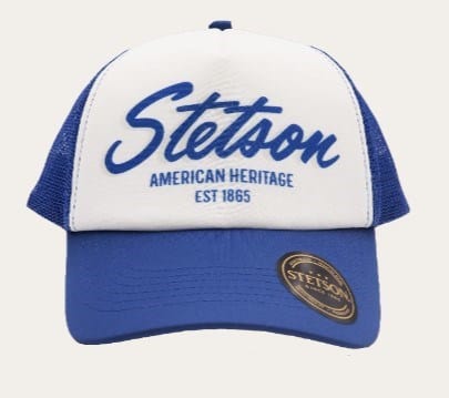 Load image into Gallery viewer, Stetson Classic Trucker Cap Blue
