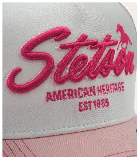 Load image into Gallery viewer, Stetson Classic Trucker Cap Pink
