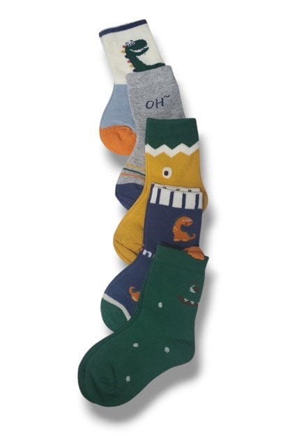 Load image into Gallery viewer, Me Master Kids Socks 5 Pack
