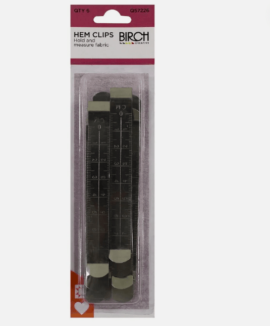 Birch Hem Clips