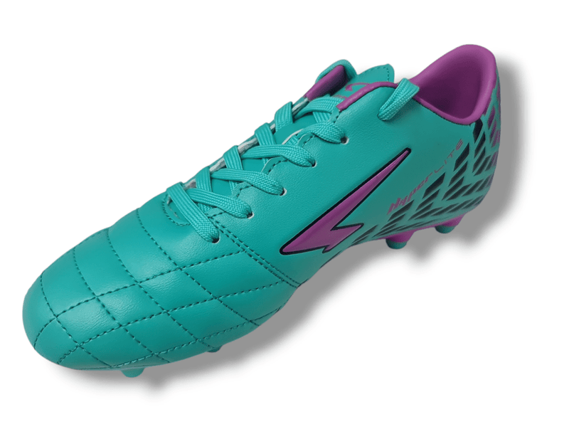 Load image into Gallery viewer, Sfida Junior Kids Katana Junior Football Running Aqua/ppl Shoes
