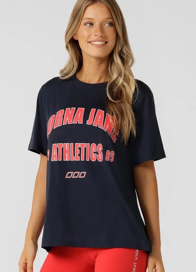 Load image into Gallery viewer, Lorna Jane Womens Lorna Athletics Relaxed T-shirt
