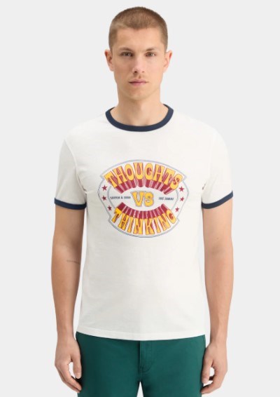 Load image into Gallery viewer, Scotch &amp; Soda Mens Scotch Soda x Joe Jonas Ringer T-Shirt
