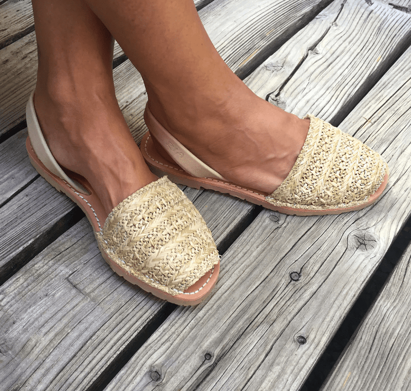 Load image into Gallery viewer, Ria Menorca Womens Roba Avarcas Sandals in Grass Weave
