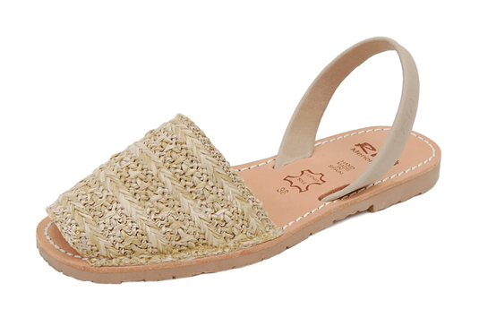 Ria Menorca Womens Roba Avarcas Sandals in Grass Weave