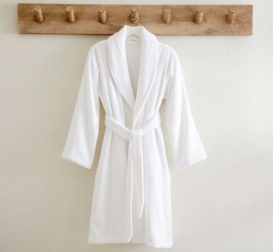 Load image into Gallery viewer, Renee Taylor Chalet Quick Dry Terry Cotton Bath Robes
