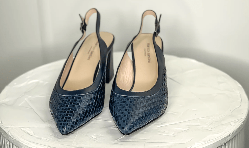 Load image into Gallery viewer, Marco Santini Womens May A Heel Delight Weave Shoes
