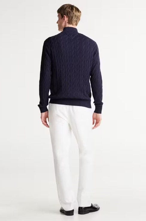 Load image into Gallery viewer, Tommy Hilfiger Mens Cable Knit Half Zip Jumper
