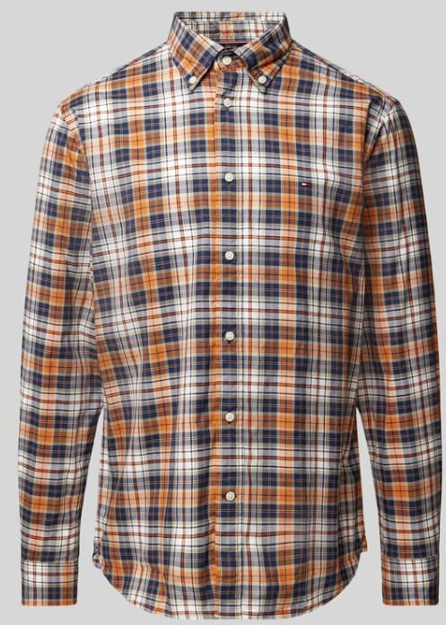 Load image into Gallery viewer, Tommy Hilfiger Mens Regular Fit Freizeithemd mit Button-Down-Kragen
