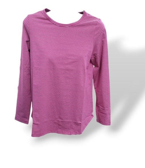 Load image into Gallery viewer, Corfu Womens Striped Knit - Cerise
