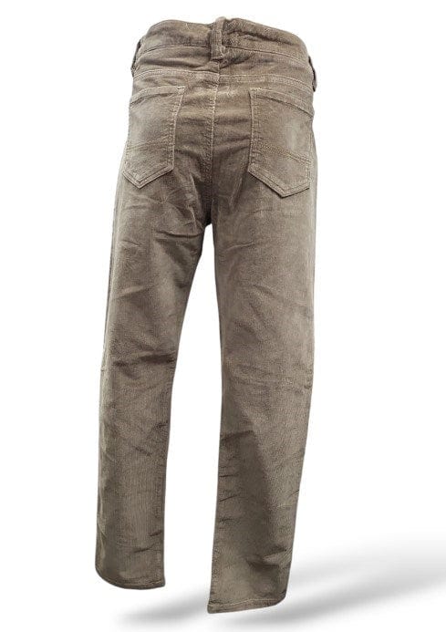 Corfu Womens Stretch Cord Pants - Mink