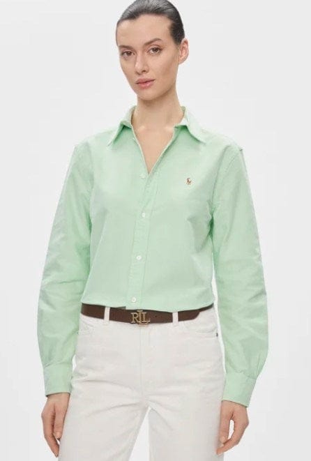 Ralph Lauren Womens Regular Fit Shirt - Green