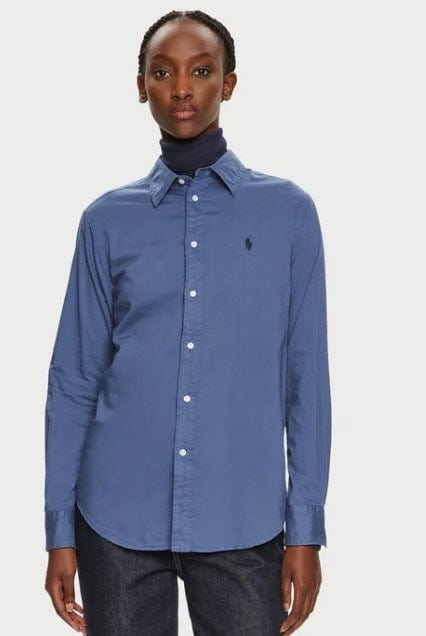 Ralph Lauren Womens Regular Fit Shirt - Blue