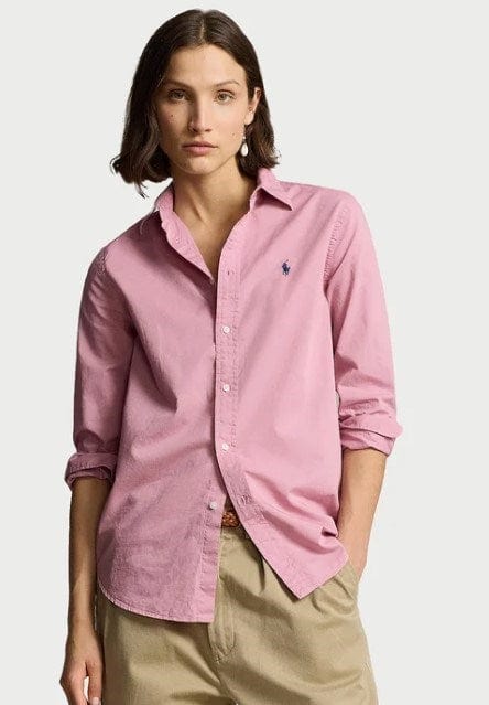 Ralph Lauren Womens Regular Fit Shirt - Pink