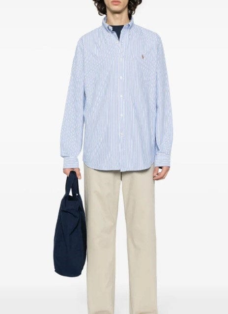 Load image into Gallery viewer, Ralph Lauren Mens Striped Cotton Shirt - Multi
