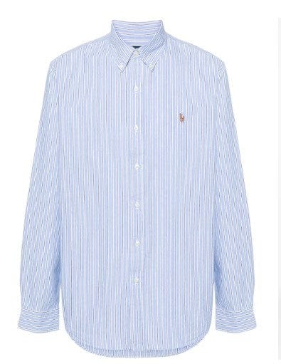 Load image into Gallery viewer, Ralph Lauren Mens Striped Cotton Shirt - Multi
