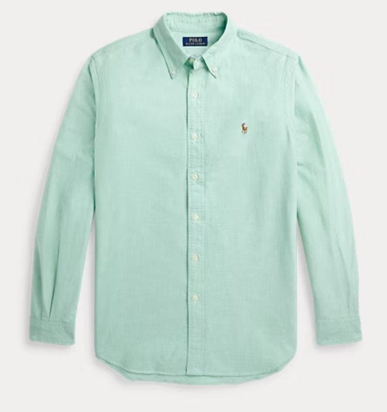 Load image into Gallery viewer, Ralph Lauren Mens Iconic Oxford Shirt - Green
