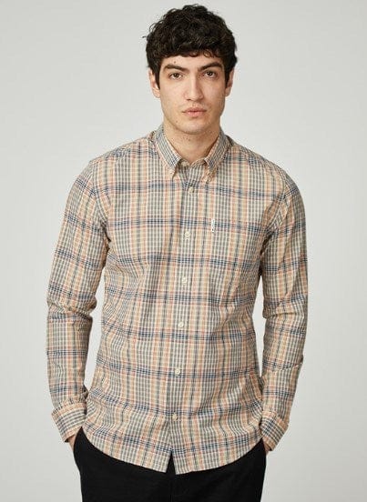 Ben Sherman Mens Multicolour Check Shirt