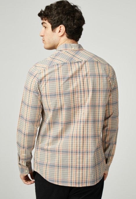 Ben Sherman Mens Multicolour Check Shirt