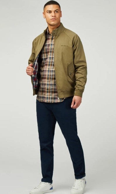 Ben Sherman Mens Signature Harrington