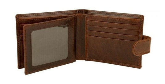 Franco Bonini Mens Tabbed Wallet