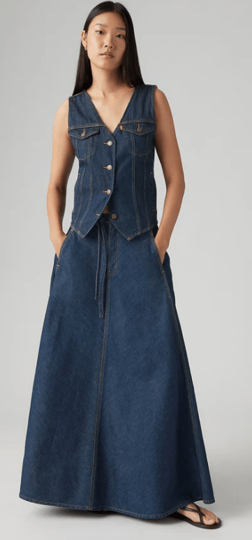 Load image into Gallery viewer, Levi&#39;s® Womens XL Skirt - Square Circle
