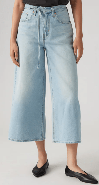 Load image into Gallery viewer, Levi&#39;s® Womens XL Culotte Mid Rise Jeans - Pick No Sides
