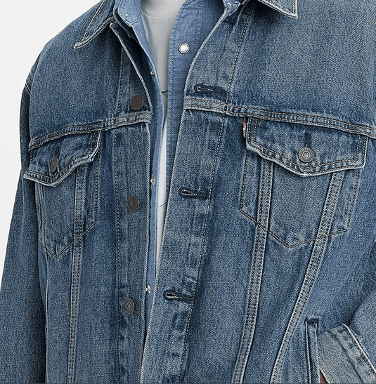 Levi's® Mens Relaxed Fit Trucker Jacket - Waterfalls